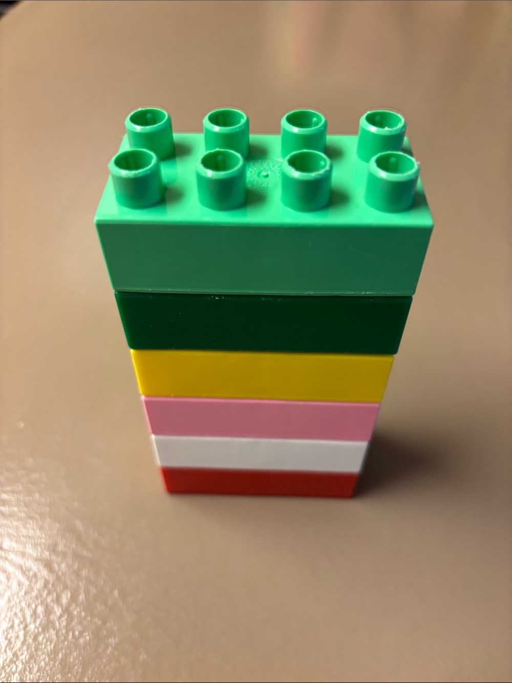 6 Duplo Lego Blocks